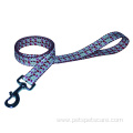 Pet Personalized Polyester Sublimation dog collar leash